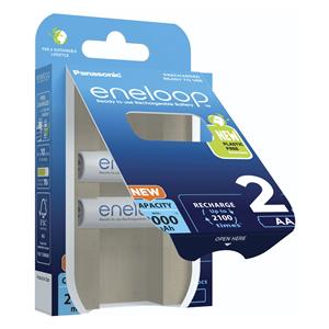 1x2 Panasonic Eneloop Mignon AA 2000mAh Ni-MH BK-3MCDE/2BE 3