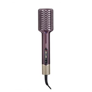 BaByliss Air Power AS6400E hair styling tool Straightening brush Airflow Maroon 900 W 2.5 m