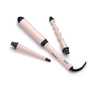 BaByliss Curl & Wave Trio Curling iron Warm Black, Pink 58 W 98.4 (2.5 m)