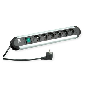 Bachmann PRIMO power extension 1.75 m 6 AC outlet(s) Black, Grey