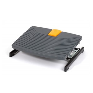 BakkerElkhuizen Pro 959 Footrest Black, Gray, Orange