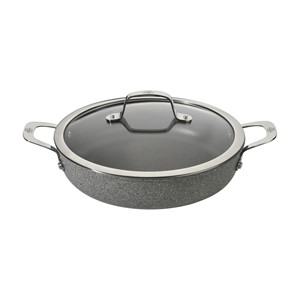 Ballarini Salina Granitium Induction Deep Frying Pan with 2 Handles - 28 cm