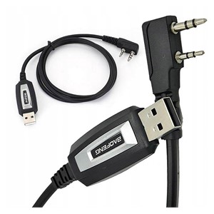 Baofeng USB cable for programming UV-5R 82 888S UV-S9 PLUS UV-13 16 17 21 radios with a K-type plug