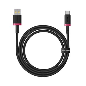 Baseus Dura USB Type A to Type C 60 W fast charging cable 1 m Black, Red