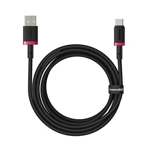 Baseus Dura USB Type A to Type C 60 W fast charging cable 2 m Black, Red