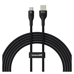 Baseus Flash 2 USB A to USB C fast charging cable 2 m 100 W Black