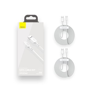 Baseus TZCATZJ-02 USB cable 1.5 m USB A USB C White