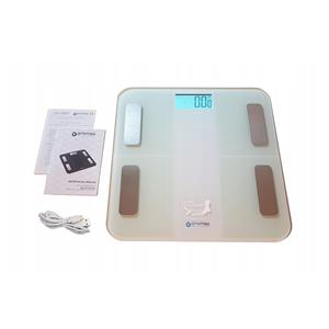 Bathroom scale ORO-SCALE BLUETOOTH WHITE