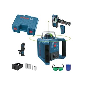 Bosch GRL 300 HVG Professional građevinski laser - 0601061701 + POKLON Varta punjač + D-Cell + 9V 