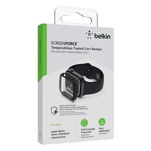 Belkin Tempered Glass Bumper Apple Watch 8/7/SE/6/5/4 black 5