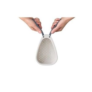 Joseph Joseph Droplet Mini White Colander with Folding Handle
