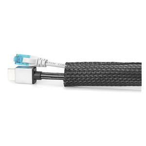 DIGITUS Flexible Cable Hose with Velcro Fastener, 2m, black 4
