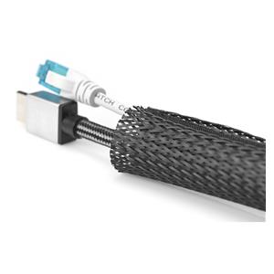 DIGITUS Flexible Cable Hose with Velcro Fastener, 2m, black 5