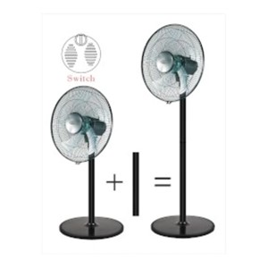 Be Cool Stand and table fan 40cm black
