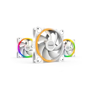 be quiet! Light Wings ARGB PWM Fan, Triple Pack - 120mm, white
