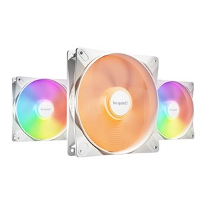 be quiet! LIGHT WINGS LX 140mm PWM 3-Pack White Computer case Fan 14 cm 3 pc(s)