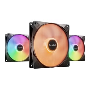be quiet! LIGHT WINGS LX 140mm PWM High Speed 3-Pack Black Computer case Fan 14 cm 3 pc(s)