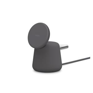 Belkin WIZ020VFH36 mobile device charger Headset, Smartphone, Smartwatch Charcoal USB Wireless charging Fast charging Indoor