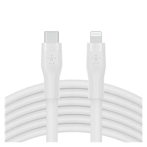 Belkin Flex Lightning/USB-C 15W 3m, mfi, 15W, white CAA009bt3MWH 4