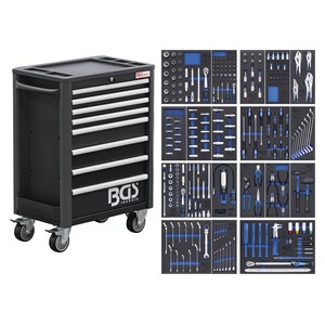 BGS Radionička kolica Profi Exclusive | 8 ladica | sa 259 kom. alata