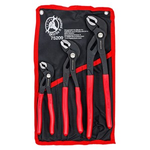 BGS Set kliješta za crpku za vodu | 175 /240 /300 mm | 3-dijelni