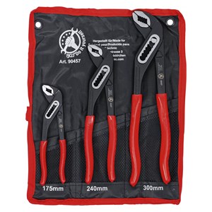 BGS Set kliješta za crpku za vodu | 175 /250 /300 mm | 3-dijelni