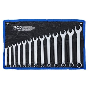 BGS Set okasto-viličastih ključeva | Strana oka s ustavljačkom funkcijom | 8 - 21 mm | 13-dijelni