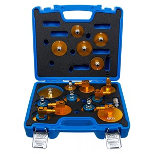 BGS Set prilagodnika za odzračivanje kočnica | 17-dijelni