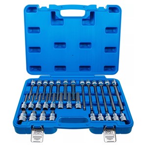 BGS Set umetaka bitova | 12,5 mm (1 /2) | unutarnji šesterokut | 30-dijelni
