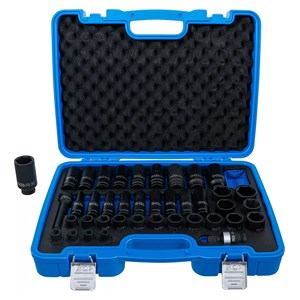 BGS Set umetaka za teretne utične ključeve Gear Lock | 12,5 mm (1 /2) | 9 - 30 mm | 40-dijelni