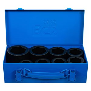 BGS Set umetaka za teretne utične ključeve Gear Lock | 25 mm (1) | 27 - 50 mm | 8-dijelni