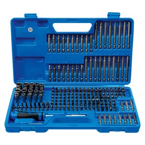 BGS Set univerzalnih sigurnosnih bitova | vanjski šesterokutni pogon 6,3 mm (1 /4) | 208-dijelni