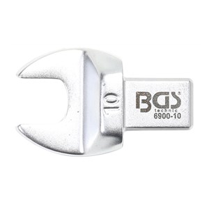 BGS Utični viličasti ključ | 10 mm | prihvat 9 x 12 mm