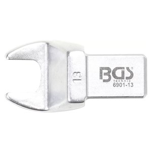 BGS Utični viličasti ključ | 13 mm | prihvat 14 x 18 mm