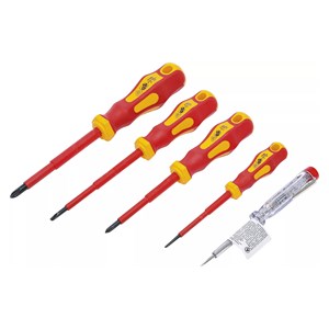 BGS VDE set električarskih odvijača | prorez /križni prorez | 5-dijelni