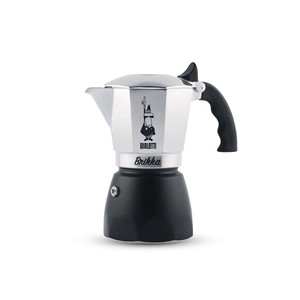 Bialetti Brikka Moka pot 0.17 L Black, Stainless steel