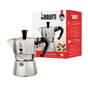 Bialetti Moka Express Moka pot Aluminium, Black
