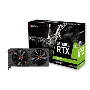 Biostar VN3706RM82 graphics card NVIDIA GeForce RTX 3070 8 GB GDDR6