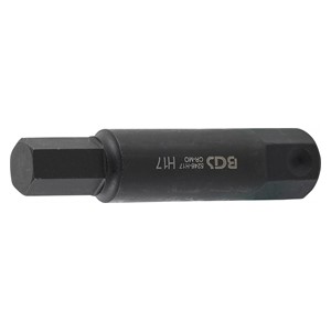 BGS Bit | dužina 100 mm | vanjski šesterokutni pogon 22 mm | unutarnji šesterokut 17 mm