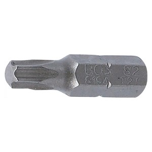BGS Bit | dužina 25 mm | vanjski šesterokutni pogon 6,3 mm (1 /4) | T-profil (za Torx) T27