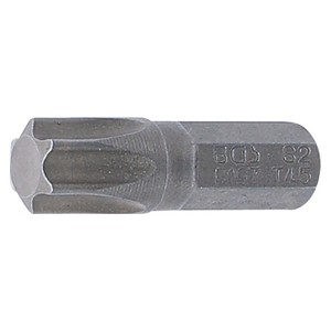 BGS Bit | dužina 25 mm | vanjski šesterokutni pogon 6,3 mm (1 /4) | T-profil (za Torx) T45