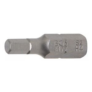 BGS Bit | dužina 25 mm | vanjski šesterokutni pogon 6,3 mm (1 /4) | unutarnji šesterokut 4 mm