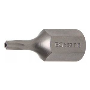 BGS Bit | dužina 30 mm | vanjski šesterokutni pogon 10 mm (3 /8) | T-profil (za Torx) s provrtom T15