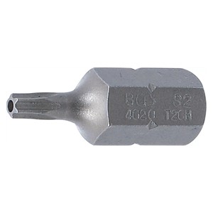 BGS Bit | dužina 30 mm | vanjski šesterokutni pogon 10 mm (3 /8) | T-profil (za Torx) s provrtom T20
