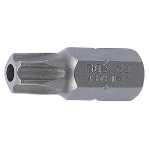 BGS Bit | dužina 30 mm | vanjski šesterokutni pogon 10 mm (3 /8) | T-profil (za Torx) s provrtom T50