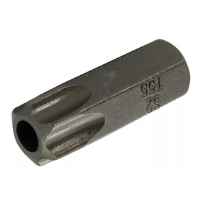 BGS Bit | dužina 30 mm | vanjski šesterokutni pogon 10 mm (3 /8) | T-profil (za Torx) s provrtom T55