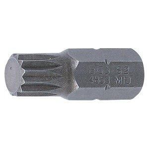 BGS Bit | dužina 30 mm | vanjski šesterokutni pogon 10 mm (3 /8) | unutarnje ozubljenje (za XZN) M10