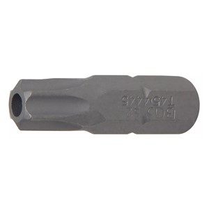 BGS Bit | dužina 30 mm | vanjski šesterokutni pogon 8 mm (5 /16) | T-profil (za Torx) s provrtom T45
