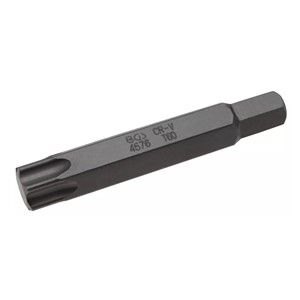 BGS Bit | dužina 75 mm | vanjski šesterokutni pogon 10 mm | T-profil (za Torx) T60