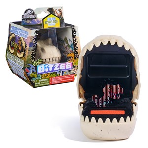 Bitzee , Jurassic World Interactive Dinosaur Toy with 25 Dinosaurs Inside, Reacts to Touch, Pods Connect & Interact, Digital Pet Kids Toys for Ages 5 and up